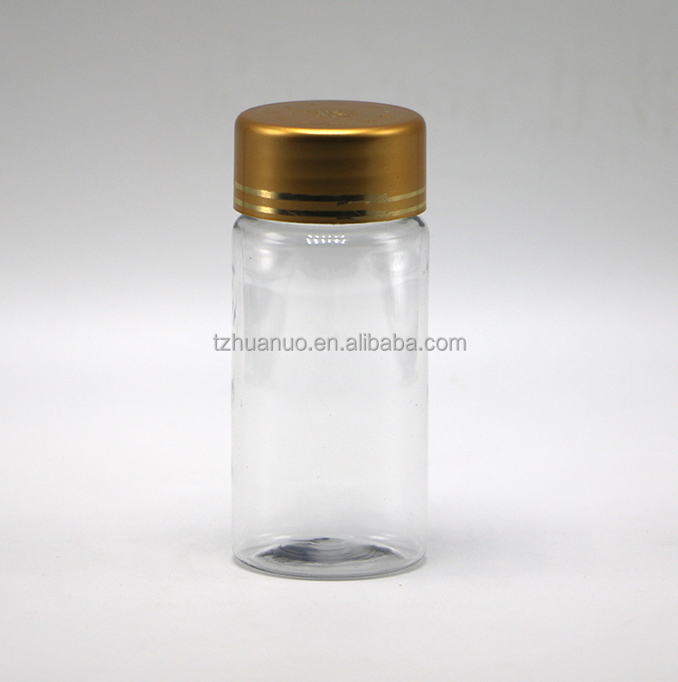 Industrial Pharmaceutical 90mL PET Straight Tube Container for Pills and Capsules