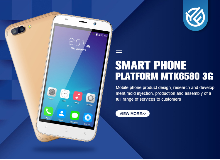 Dual SIM Card 3G 4G Smartphone Single Core MP3 GPS 1600mAH