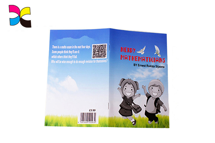 128g / 157g Art Paper Full Color Printing With Perfect Binding Paperback Book Printing
