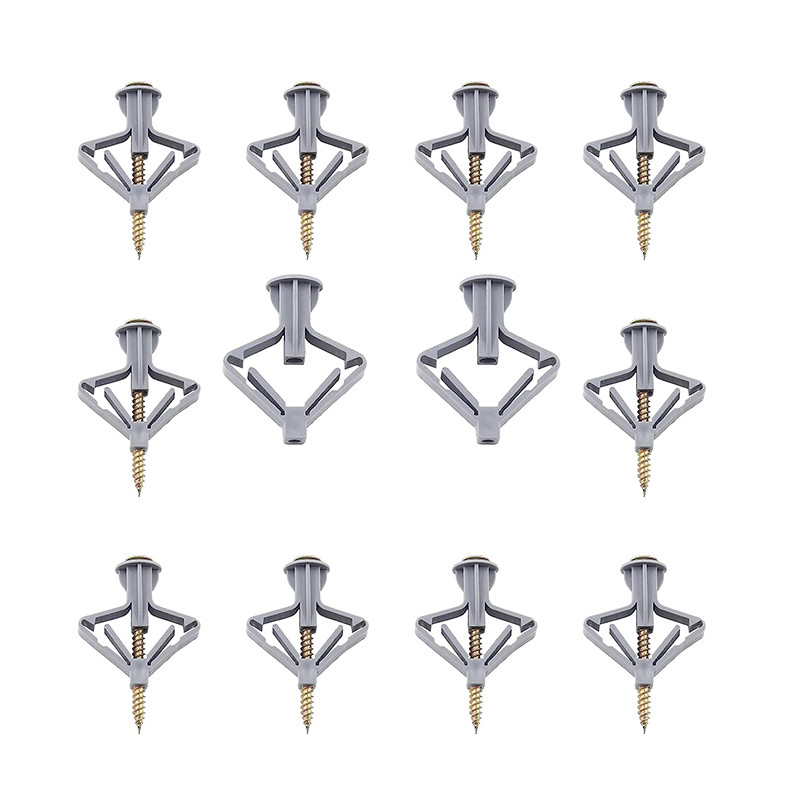 36mm Nylon Plastic Toggle Anchors Winged Butterfly