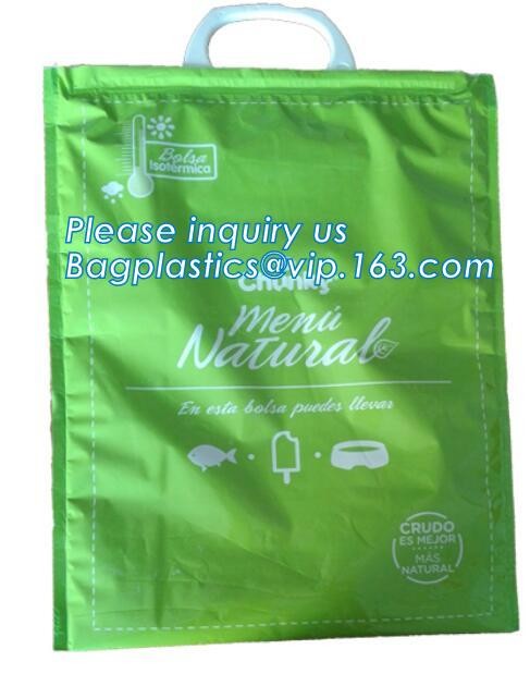 custom bulk waterproof large soft folding food delivery picnic lunch tote grocery cooler bag aluminum foil thermal bags