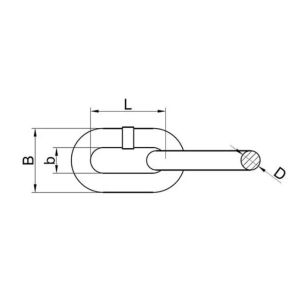 Buy cheap NACM2010 MACHINE CHAIN – STRAIGHT LINK product