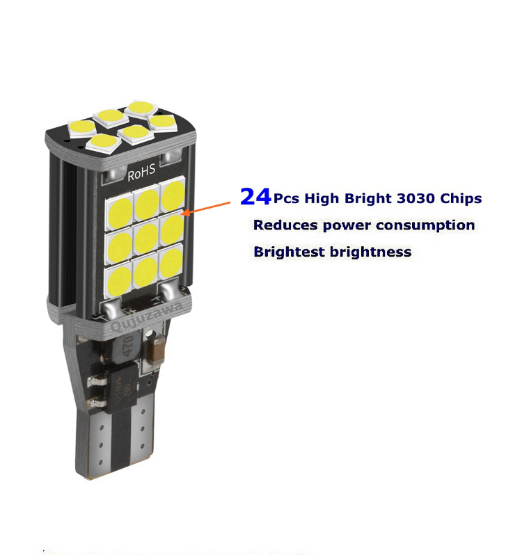 OEM Luz 1157 T15 Automotive LED Turn Signals 3030 1156 Bulb License Plate Brake Light Festoon 12v