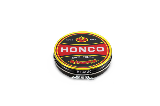 1.125 Oz. Black Paste Wax Shoe Polish 32g Renews And Protects Black Leather Customize Content On Iron Box