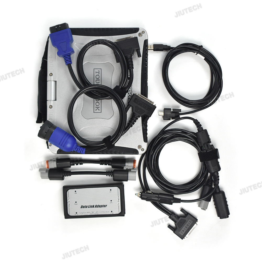 INLINE6 Cummins Diagnostics Complete Heavy Duty Truck Diagnostic Tools For INLINE 6 V8.7 V7.62 Data with CF19 Laptop