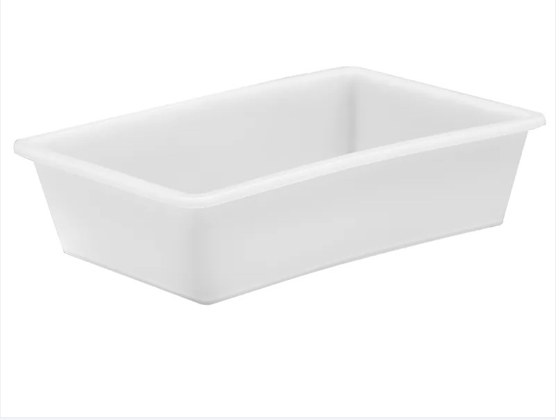 Rectangular Plastic Supermarket Kindergarten Storage Box Thickened Fresh Box Basket