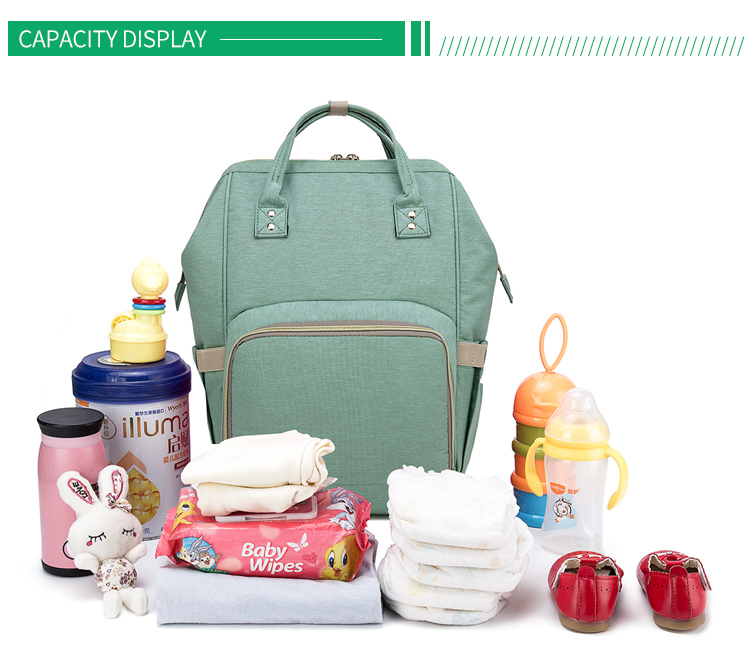 Oxford Fabric Tactical Diaper Bag Backpack With Changing Pad