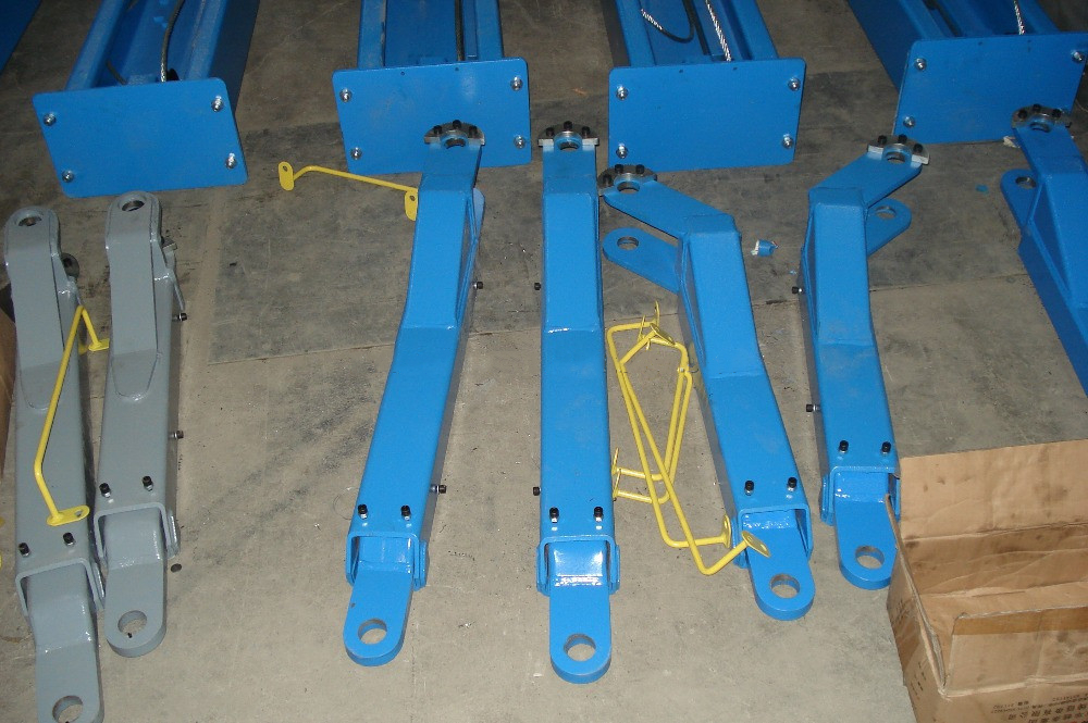 Gantry 10000 Pound 5 Ton 2 Post Car Lift For 9 Foot Ceiling Electrical Release