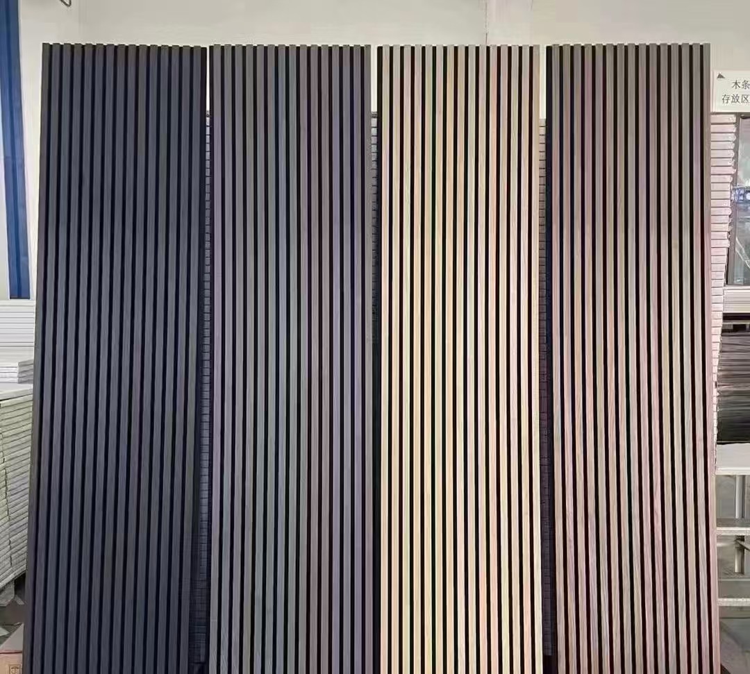 300 X 600 Mm Wood Acoustic Panels Oak Soundproof Wall Panels Interior Decoration For Home Office