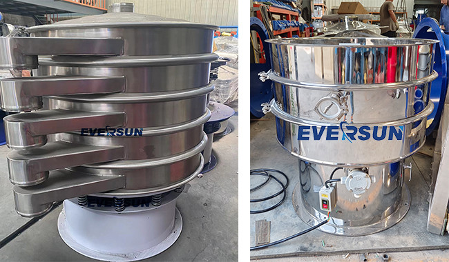 2.2kw Multi Functional Vibratory Screening Machine With Adjustable Frequency