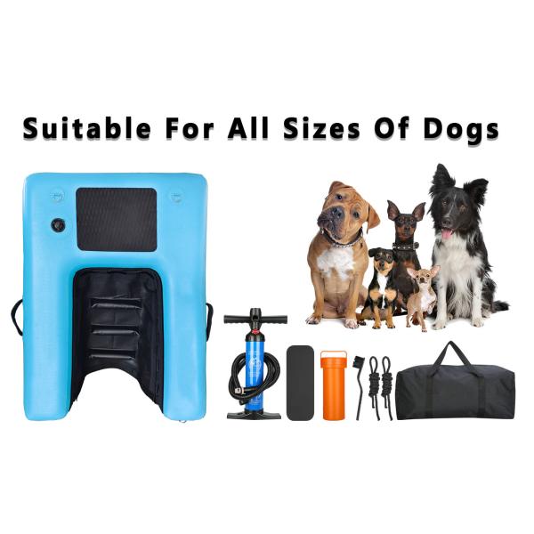 Dog On Water Ladder Steps Inflatable PVC Dog Dock Ramp Water For Dogs