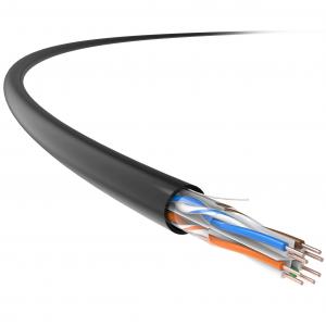 Buy cheap Outdoor Network Cable UTP Cat 6 Cable 23AWG BC Conductor PE Jacket product