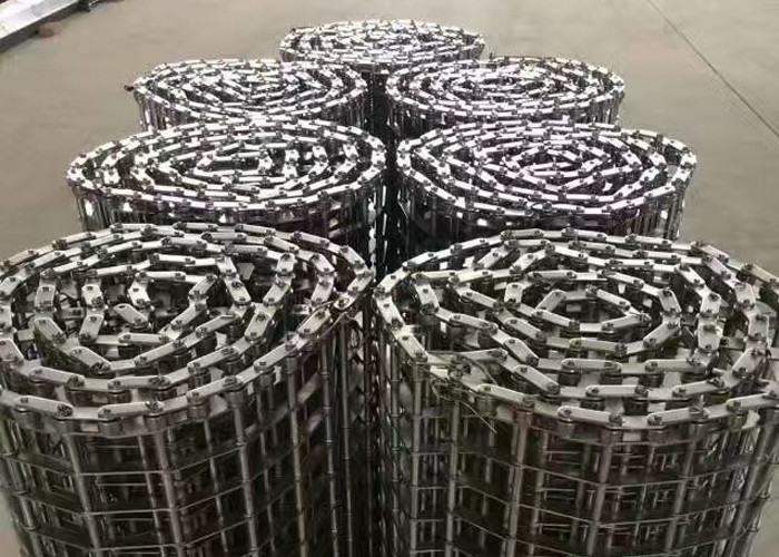 304 Stainless Steel Chain Mesh Conveyor Belt Easy To Clean And Use Long Time