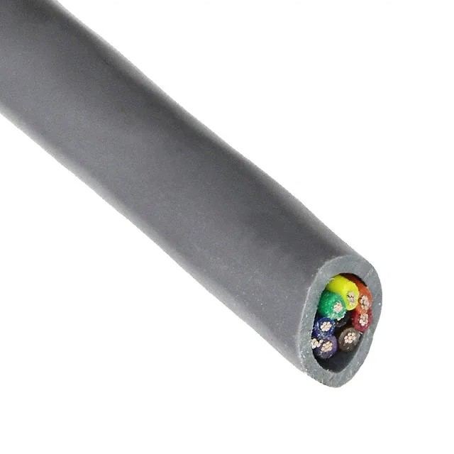 5098c Sl005 Alpha Wire Cable 8con 24awg Slate Shld 100'