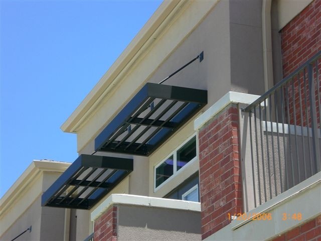 Exterior 300mm Aluminium Sun Shade Louvres Blades Wall Cladding