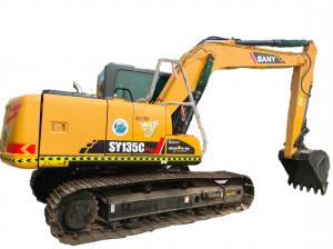 Buy cheap 2022 Stock Excellent Condition Used Sany SY135 Crawler Hydraulic Excavator For Sale product