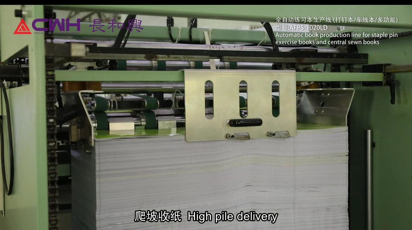 Multi - Function Exercise Book Making Machine / Notebook Production Line