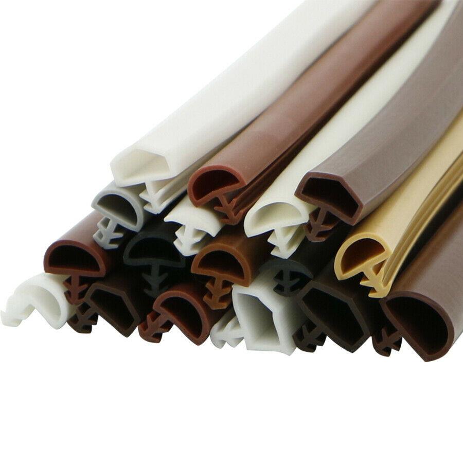 Flexible PVC TPE TPV Weatherstrip Gap Insert Rubber Gasket for Wooden Door Window Seal