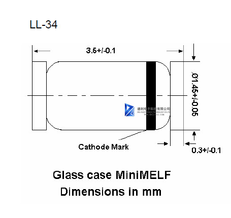 ZMM36 36V LL34 1206 0.5W Silicon Planar Zener Diodes