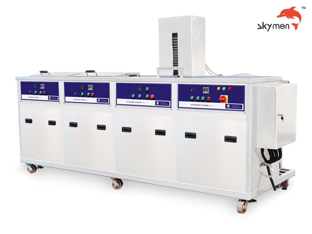 4 Tanks Ultrasonic Cleaning Tank 77L Tank Volume 28/40KHz