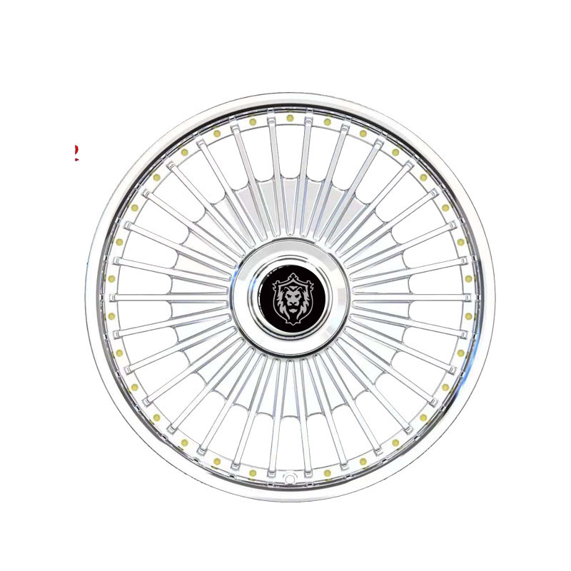 forged alloy wheels 2 pieces Chrome wheel rims forged concave wheels