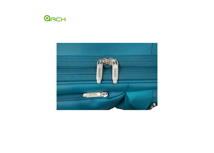 Spinner Wheels 1680D PU Film Trolley Travel Luggage Bag