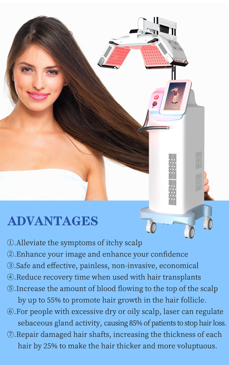660nm Diode Laser Hair Growth Device For Hair Regeneration / Scalp Nourishment