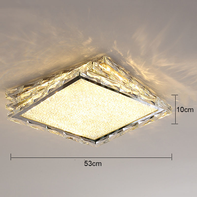 Luxury Simple Square Crystal Ceiling luxury light(WH-CA-110)