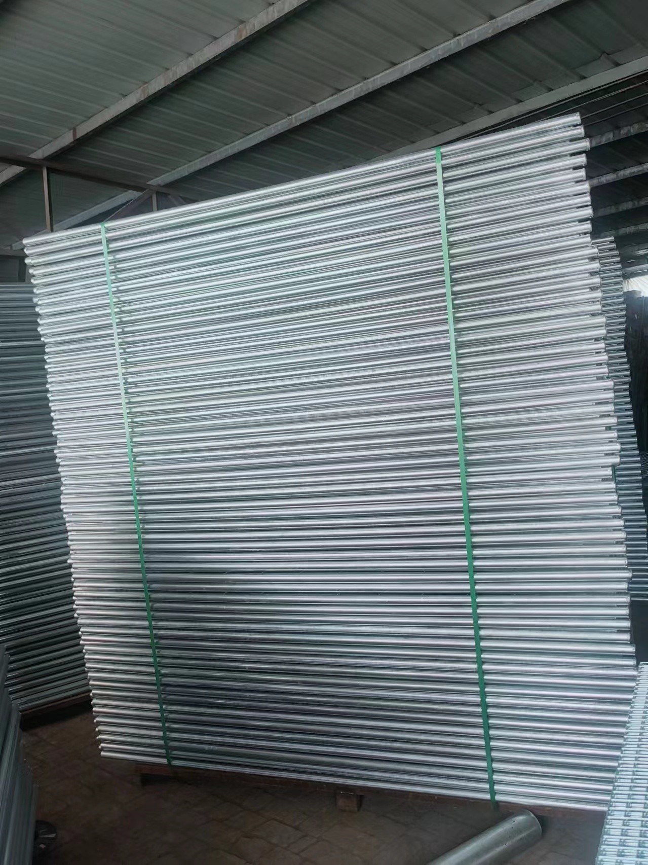 Silvery White Mesh Temporary Fence Agricultural Australia