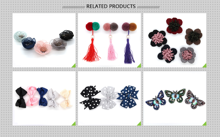 Decoration Handmade Shoe Lace Flowers Europe And America Style