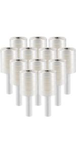 mini stretch wrap clear 5 inches 12 pack