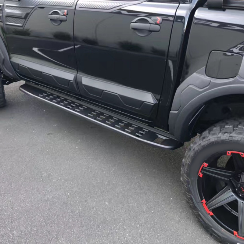 ISO9001 Black Steelcraft Side Steps For Ford F150 Raptor 2015 2021