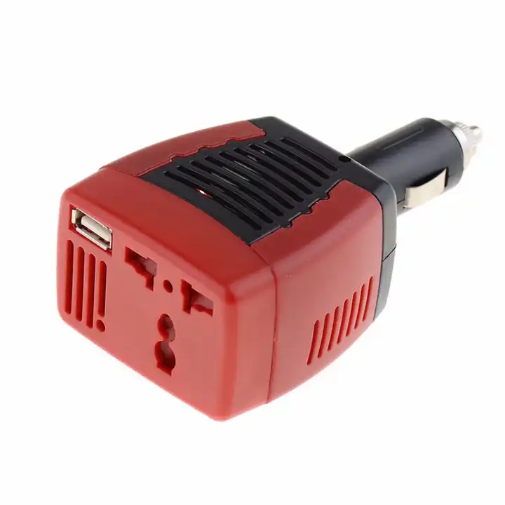 75W Car Usb Power Inverter 2.1A Usb/3 Socket 24V Dc To 220V Ac 75W Car Inverter Car Power Inverter Adapter Usb Charger