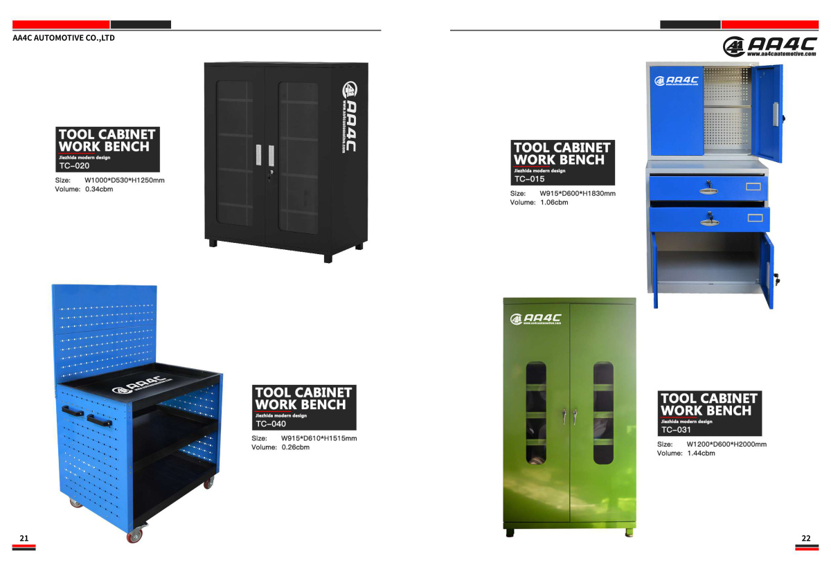 garage workshop industrial heavy duty metal steel tool cabinet aluminum work table