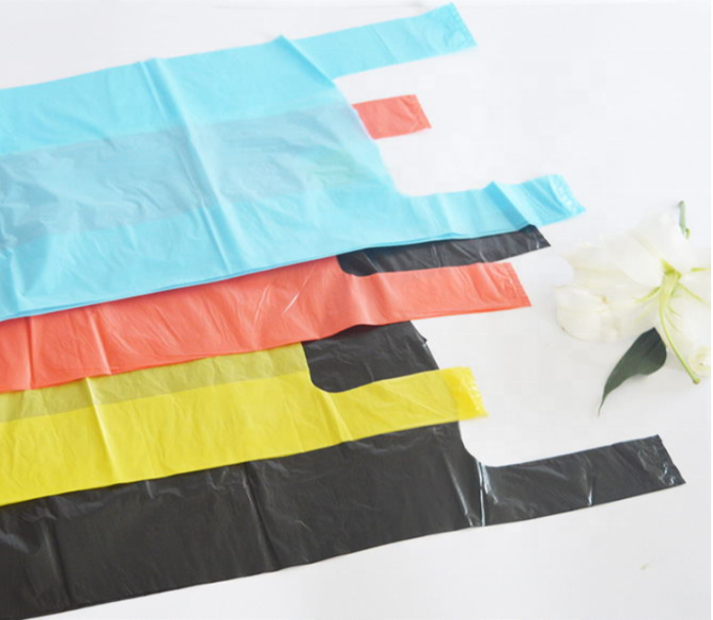Recycled Materials PE Plastic Star Seal Trash Bags On Roll For Eco Friendly Living