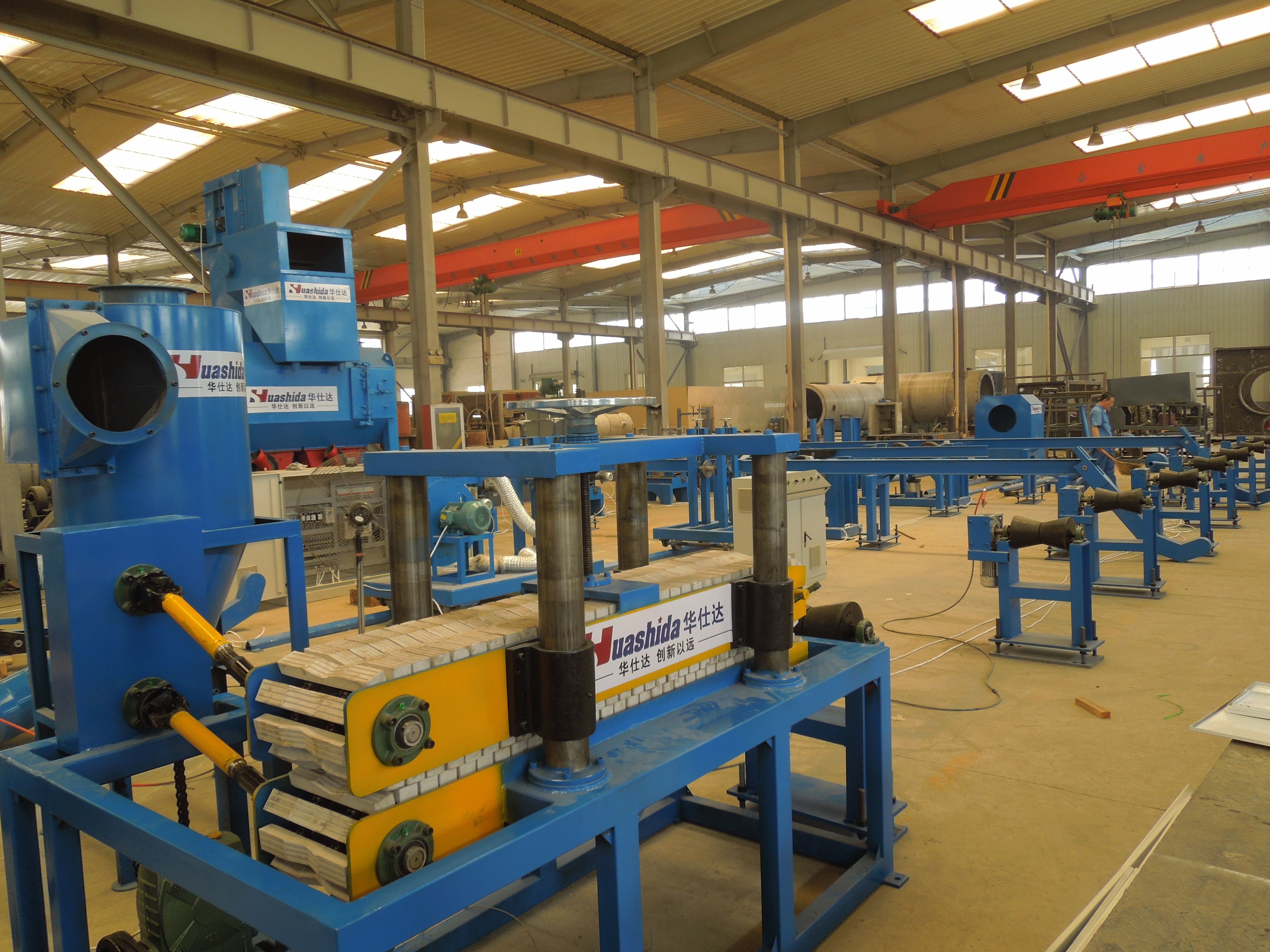 Polyethylene Coating 3LPE Anti Corrosion Steel Pipe Production Line 200-300KW