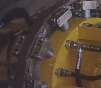 Automatic 200KG Weight Internal Pipe Clamp For Oil Pipeline Mouthpiece Pipeline Internal Clamp