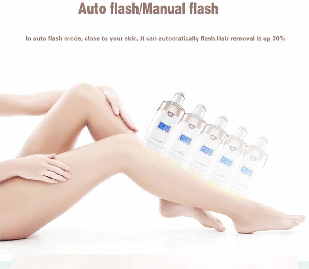 PSE Painless 400000 Flashes handheld laser hair removal device
