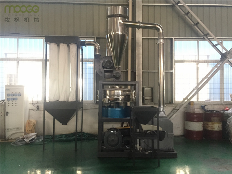 PVC EVA Plastic Pulverizer Machine Automatic ABS Pulverizer Machine