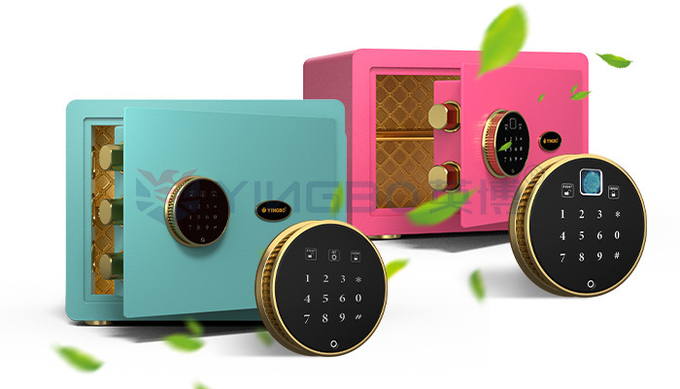 Colorful Home Safe Box Fingerprint Lock Security Safe Box YB/SC-25#---30#