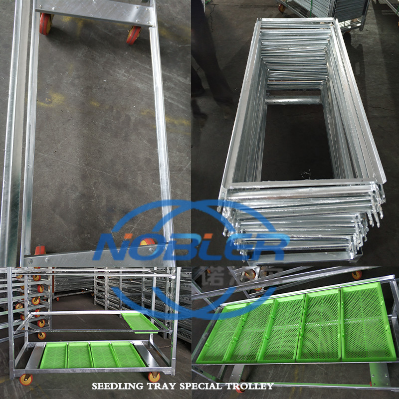 Modern Danish Flower Trolley For Green House Germination