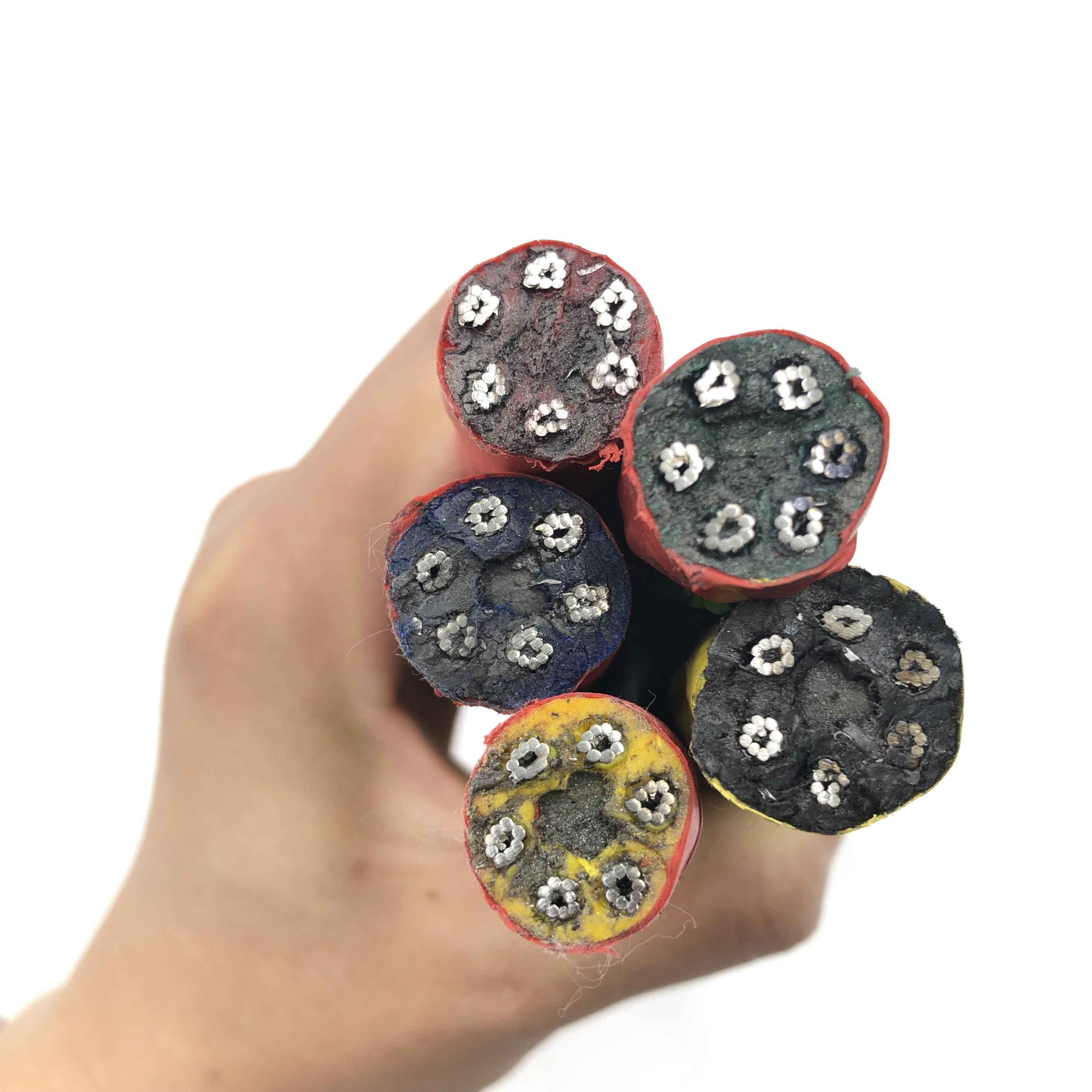 6*8 FC Polyester Combination Wire Rope 16mm 18mm 20mm For Playground