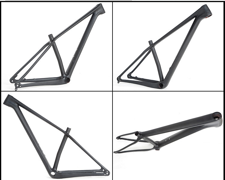 27.5 Inch T800 Carbon Fiber MTB Frame Inner Cables No Decals