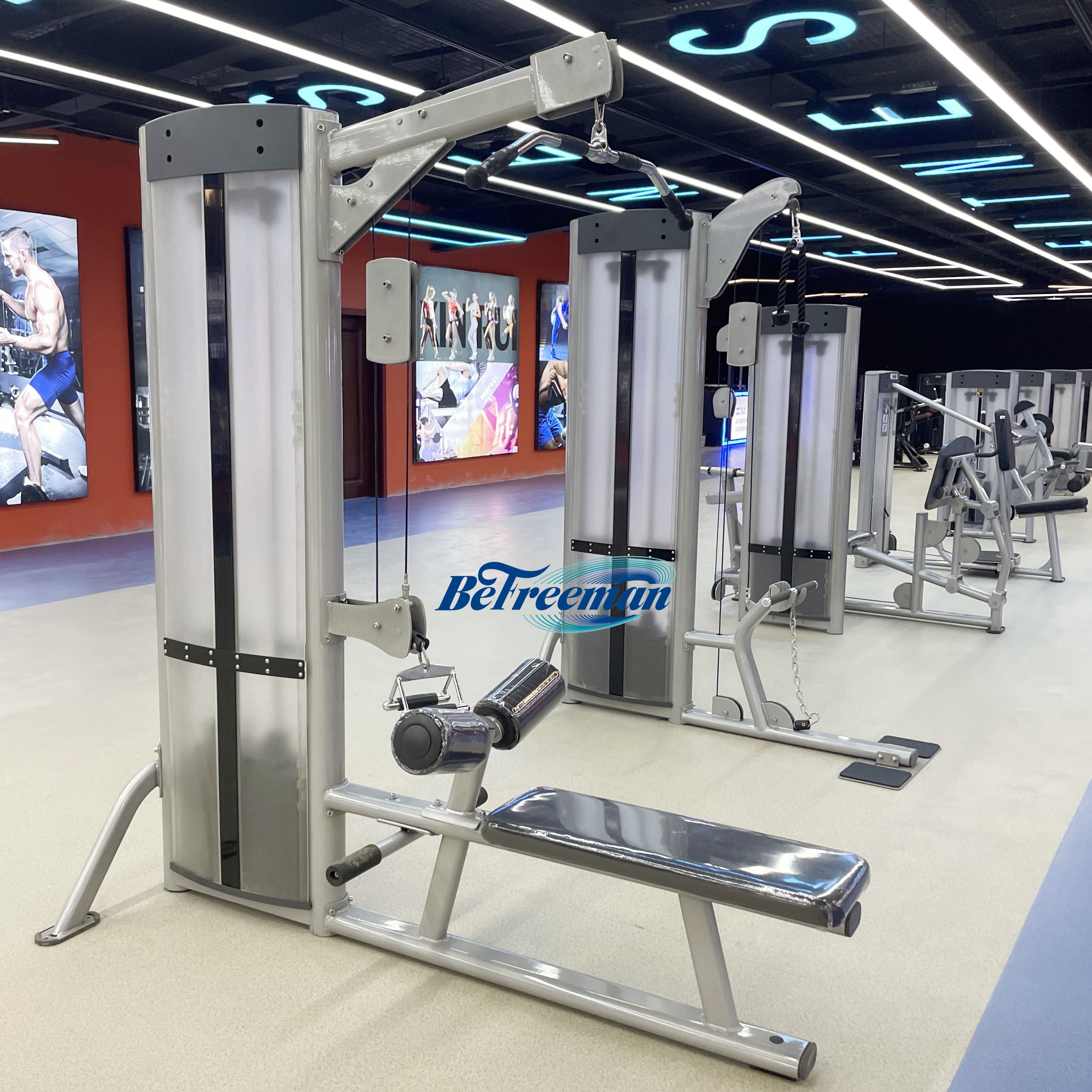 Steel Commercial Custom Prone Leg Curl Machine With Motion Adjustable Range
