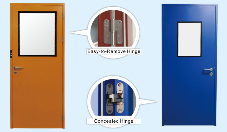Epoxy Floor Dust Free Environment HEPA Door Electronic Clean Room