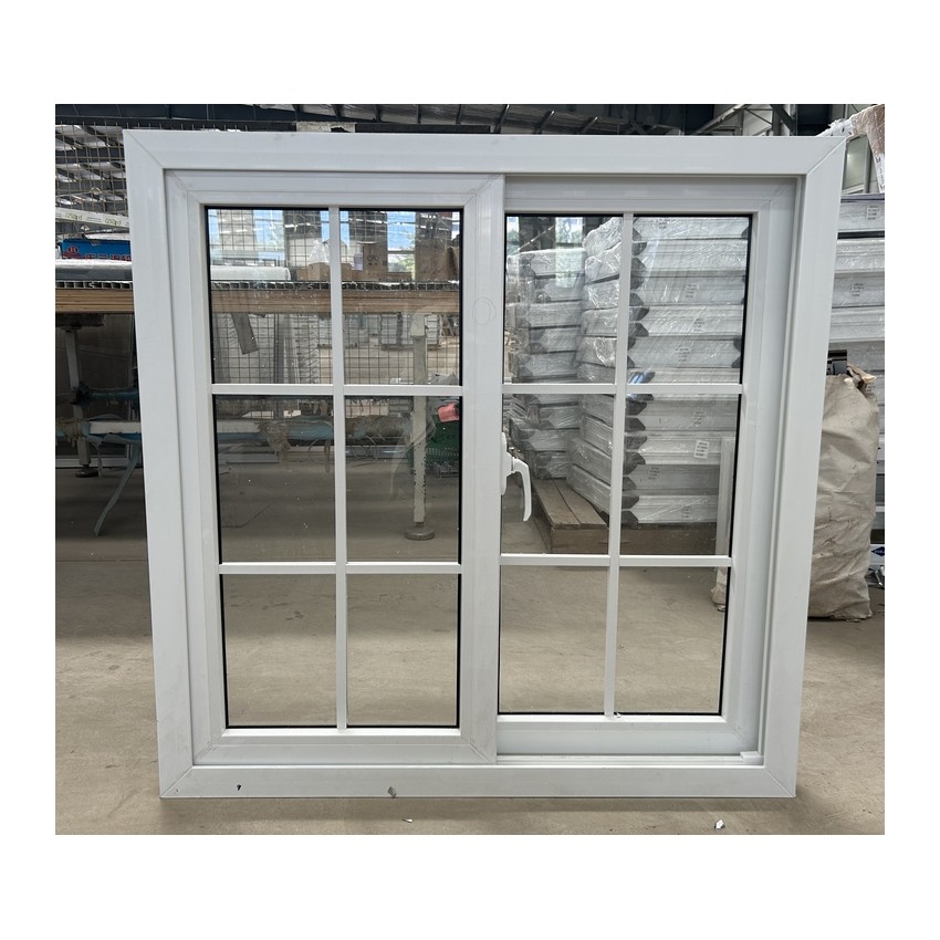 Custom Glass Windows Upvc Vinyl Single Double Glazed Sliding Pvc Windows With Grills