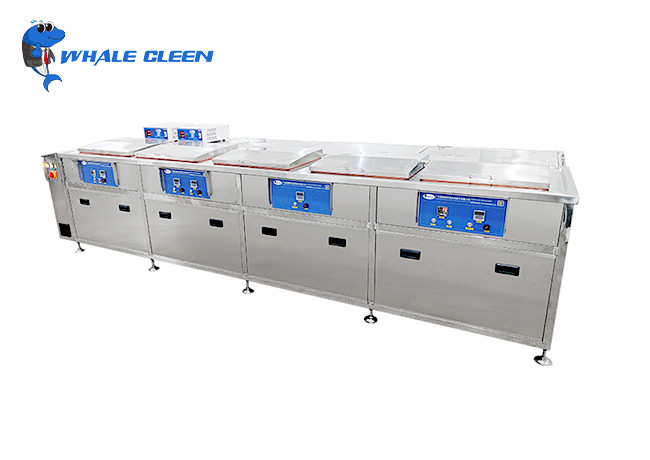 5 Soak Tanks Industrial Ultrasonic Cleaning Machine 264L Capacity with Filtration and Multi-Function