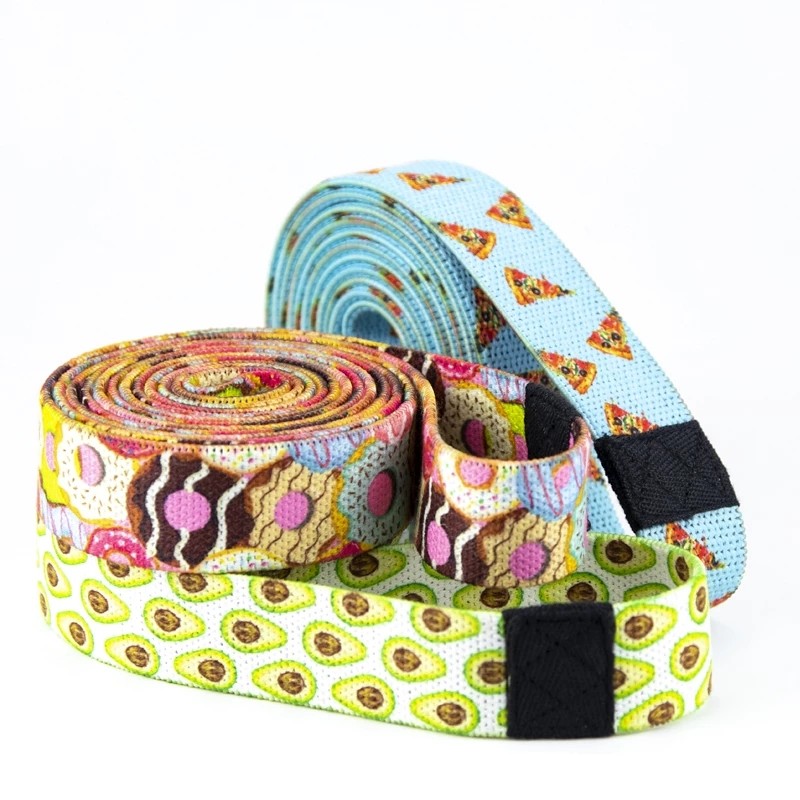 Fabric Fitness Gym Equipment Width 3cm Hip Exercise Resistance Bands Set For Legs Glute And Thighs Training