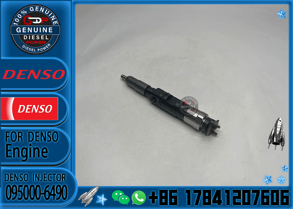 Diesel common rail injector RE529118 RE524382 095000-6490 095000-6491 095000-6492 For John Deere