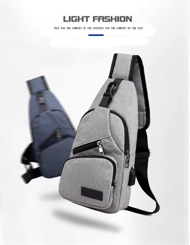Men's Casual Outdoor Chest Bags Mountaineering Cycling Shoulder Bag Waterproof
